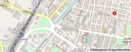 Mappa Ferrara