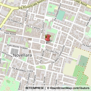 Mappa Via Vittoria di Capua, 7, 42017 Novellara, Reggio nell'Emilia (Emilia Romagna)