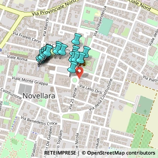 Mappa Piazzale Guglielmo Marconi, 42017 Novellara RE, Italia (0.201)