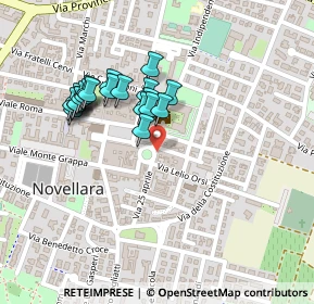 Mappa Piazza Giuseppe Mazzini, 42017 Novellara RE, Italia (0.201)