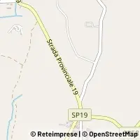 Hartă San Damiano d'Asti