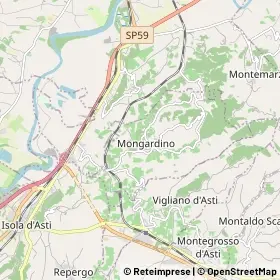 Mappa Mongardino