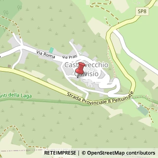 Mappa Piazza del Municipio, n. 3, 67020 Castelvecchio Calvisio, L'Aquila (Abruzzo)