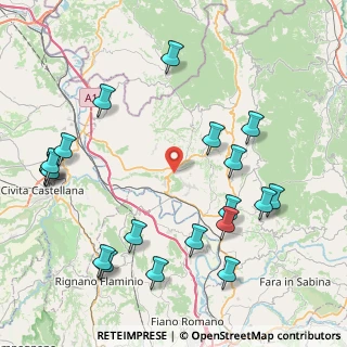 Mappa Via dei Gradini num., 02044 Forano RI, Italia (10.626)