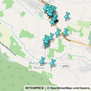 Mappa Via del campo, 01019 Vetralla VT, Italia (0.54643)