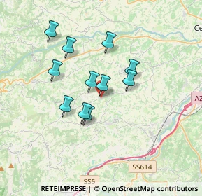 Mappa Contrada Cesura, 65020 Cugnoli PE, Italia (2.99818)