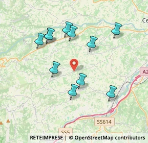 Mappa Contrada Cesura, 65020 Cugnoli PE, Italia (3.80364)