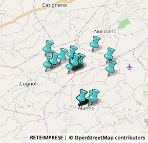 Mappa Contrada Cesura, 65020 Cugnoli PE, Italia (1.32)