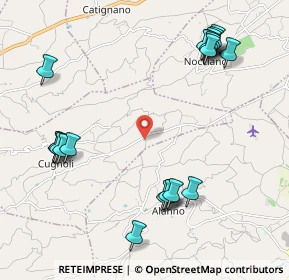 Mappa Contrada Cesura, 65020 Cugnoli PE, Italia (2.634)