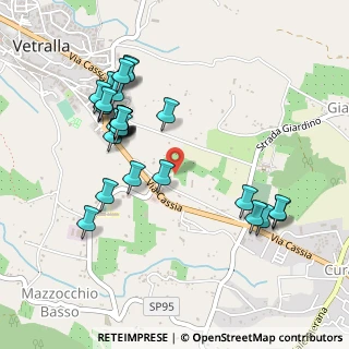 Mappa Via Cassia, 01019 Vetralla VT, Italia (0.51429)