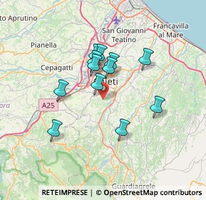 Mappa Bucchianico, 66011 Bucchianico CH, Italia (5.785)