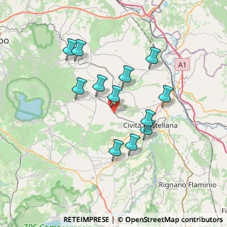 Mappa Via Pian del Trullo, 01034 Fabrica di Roma VT, Italia (6.735)