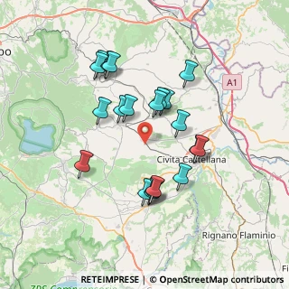 Mappa Via Pian del Trullo, 01034 Fabrica di Roma VT, Italia (6.9075)
