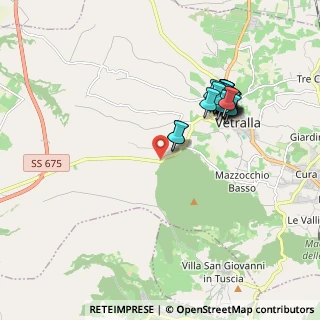Mappa SS 1bis Via Aurelia, 01019 Vetralla VT, Italia (1.91481)