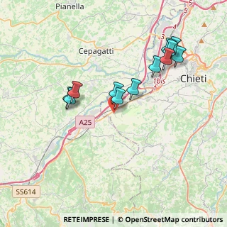 Mappa Via Alento, 66100 Chieti CH, Italia (3.91917)