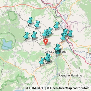 Mappa Località Quartaccio snc, 01034 Fabrica di Roma VT, Italia (6.574)