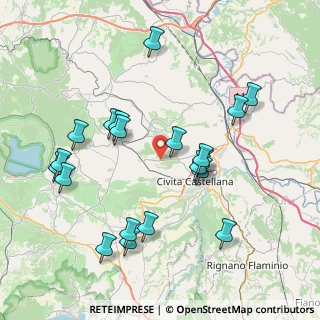 Mappa Località Quartaccio snc, 01034 Fabrica di Roma VT, Italia (8.66)