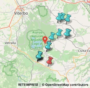 Mappa Strada Provinciale, 01032 Ronciglione VT, Italia (6.61467)