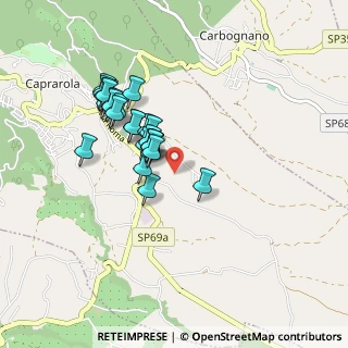 Mappa Via S. Liborio, 01032 Caprarola VT, Italia (0.816)