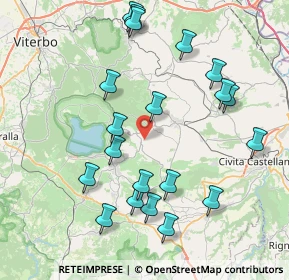 Mappa Via S. Liborio, 01032 Caprarola VT, Italia (8.959)