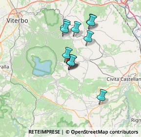 Mappa Via S. Liborio, 01032 Caprarola VT, Italia (5.73)