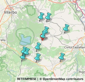 Mappa Via S. Liborio, 01032 Caprarola VT, Italia (7.33909)