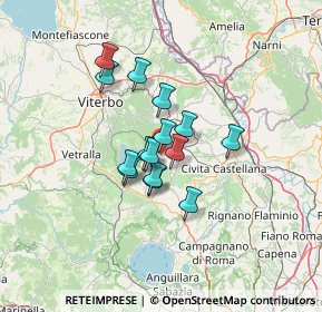 Mappa Via S. Liborio, 01032 Caprarola VT, Italia (9.43267)
