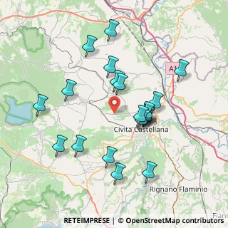 Mappa Localita' Quartaccio, 01034 Fabrica di Roma VT, Italia (7.6505)