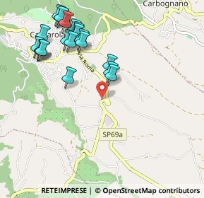 Mappa Via Angelo Toparini, 01032 Caprarola VT, Italia (1.2105)