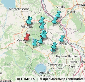 Mappa Via Angelo Toparini, 01032 Caprarola VT, Italia (10.64471)