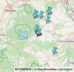 Mappa Via Angelo Toparini, 01032 Ronciglione VT, Italia (5.77545)