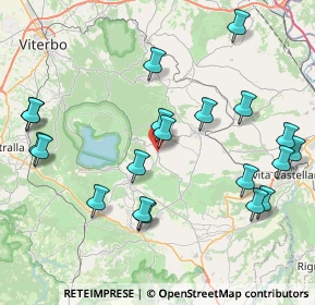 Mappa Via Angelo Toparini, 01032 Caprarola VT, Italia (9.69)
