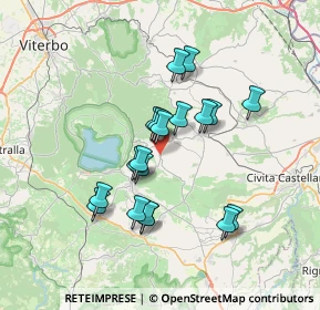 Mappa Via Angelo Toparini, 01032 Caprarola VT, Italia (6.22211)