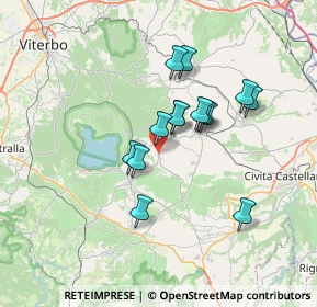 Mappa Via Angelo Toparini, 01032 Caprarola VT, Italia (5.79929)