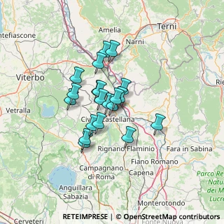Mappa Via Terni Localita, 01033 Civita Castellana VT, Italia (9.822)