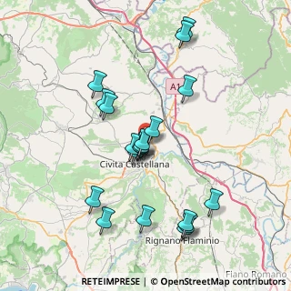 Mappa Via Terni Localita, 01033 Civita Castellana VT, Italia (7.6525)