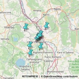Mappa Località Gargarasse, 01033 Civita Castellana VT, Italia (7.51909)
