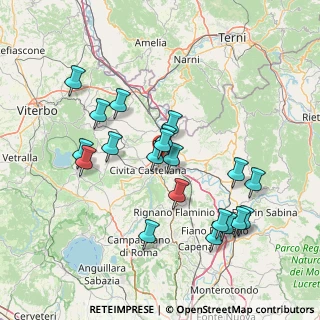 Mappa Località Gargarasse, 01033 Civita Castellana VT, Italia (15.3955)