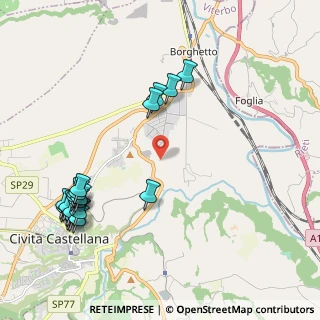 Mappa Località Gargarasse, 01033 Civita Castellana VT, Italia (2.689)
