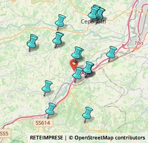 Mappa Str. della Bonifica, 65020 Rosciano PE, Italia (3.9465)