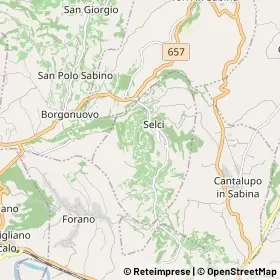 Mappa Selci