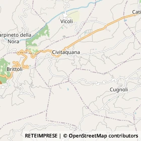 Mappa Civitaquana