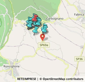 Mappa SP 69, 01032 Ronciglione VT (1.516)