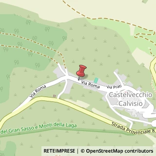 Mappa Via Roma, 30, 67020 Castelvecchio Calvisio, L'Aquila (Abruzzo)