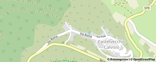 Mappa Castelvecchio Calvisio
