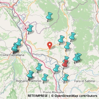 Mappa Via Dei Gradini snc, 02044 Forano RI, Italia (10.689)