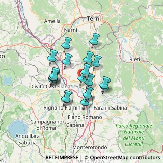 Mappa Via Dei Gradini snc, 02044 Forano RI, Italia (10.574)