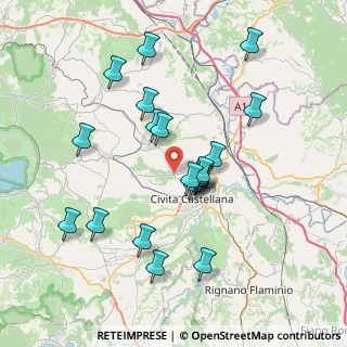 Mappa Strada Provinciale, 01033 Civita Castellana VT, Italia (7.469)