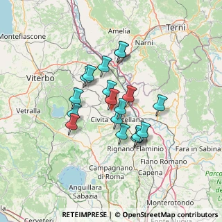 Mappa Strada Provinciale, 01033 Civita Castellana VT, Italia (10.89944)