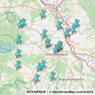 Mappa Loc. Quartaccio Km. 3, 01034 Fabrica di Roma VT, Italia (8.9865)